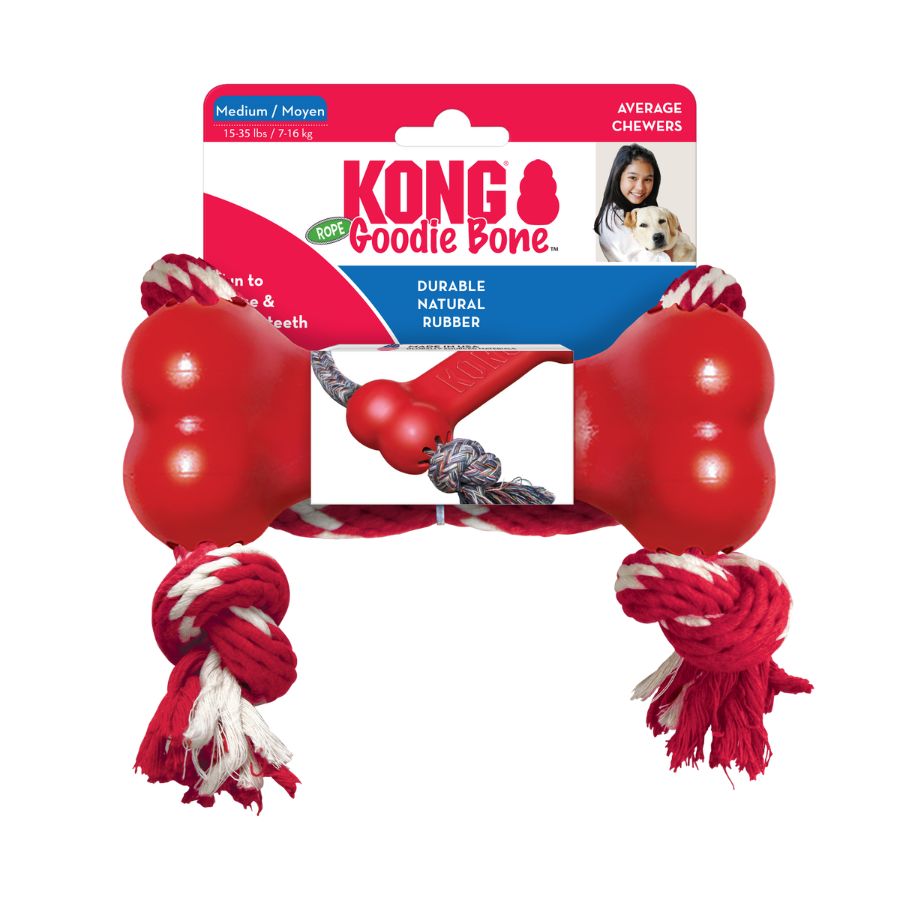 Kong goodie hueso con cuerda Medium, , large image number null